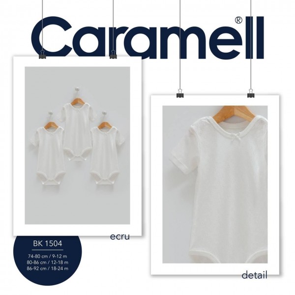 Комплект Бодиков Для Девочки Caramell (9-12/12-18/18-24мес. по 3шт.)