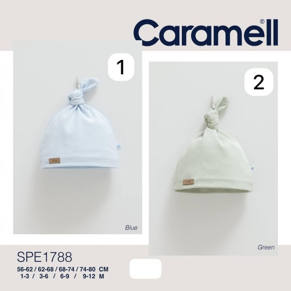 Шапочка Для Новорождённых Caramell (1-3/3-6/6-9/9-12мес.)