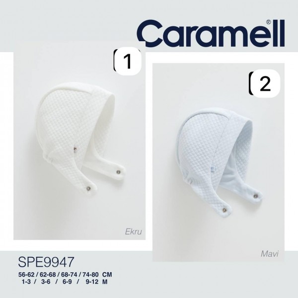 Шапочка Для Новорождённых Caramell (1-3/3-6/6-9/9-12мес.)