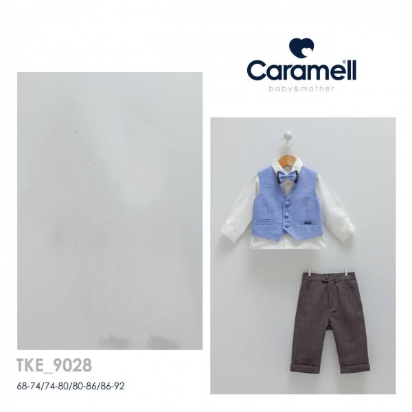 Костюм Тройка Для Мальчика Caramell (6-9/9-12/12-18/18-24мес.)