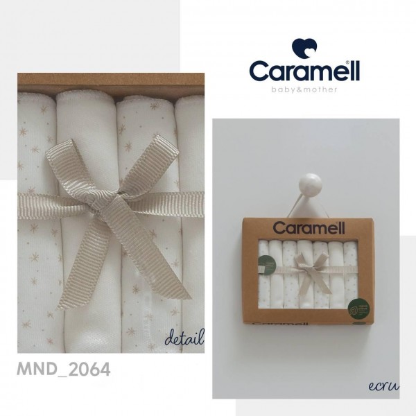 Коробочный Набор Платочков Для Новорождённых Caramell (0-24мес.)
