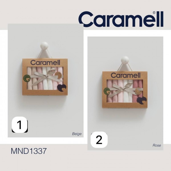Коробочный Набор Платочков Для Девочки Caramell (0-24мес.)
