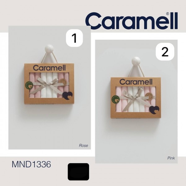 Коробочный Набор Платочков Для Девочки Caramell (0-24мес.)