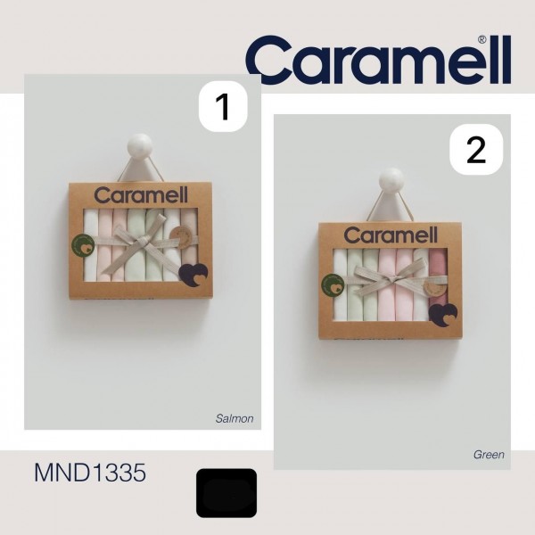 Коробочный Набор Платочков Для Девочки Caramell (0-24мес.)