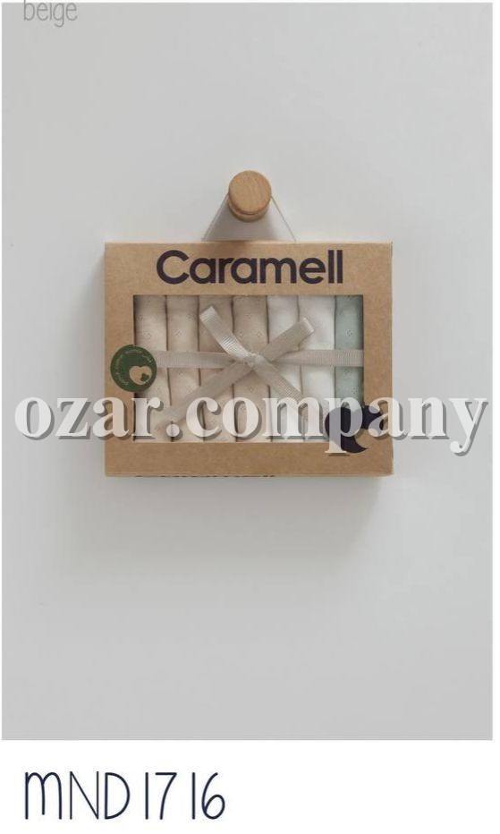 Коробочный Набор Платочков Для Новорождённых Caramell (0-24мес.)