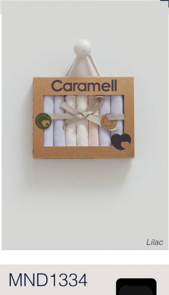 Коробочный Набор Платочков Для Девочки Caramell (0-24мес.)