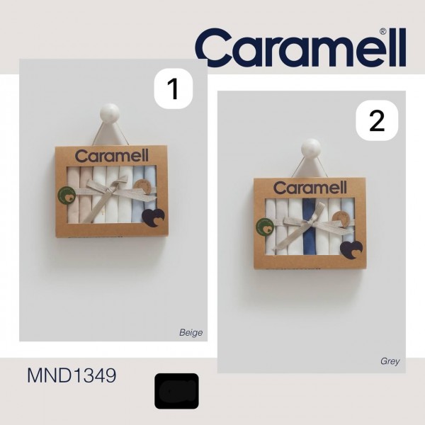 Коробочный Набор Платочков Для Мальчика Caramell (0-24мес.)