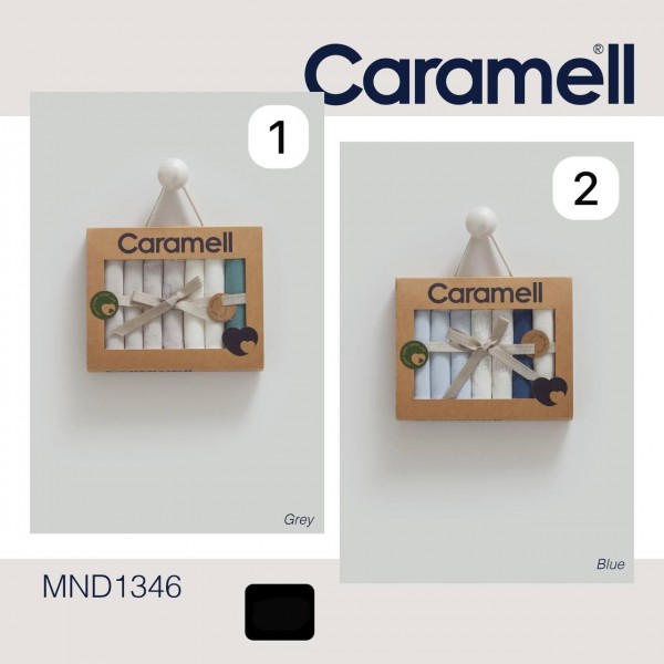 Коробочный Набор Платочков Для Новорождённых Caramell (0-24мес.)