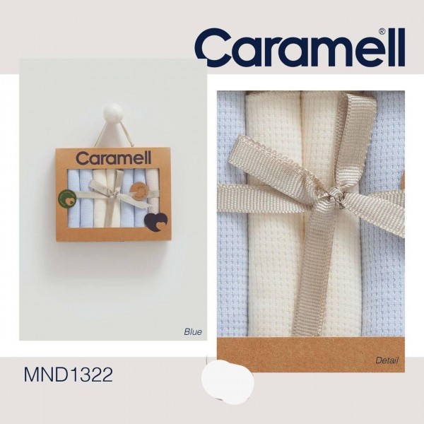 Коробочный Набор Платочков Для Мальчика Caramell (0-24мес.)