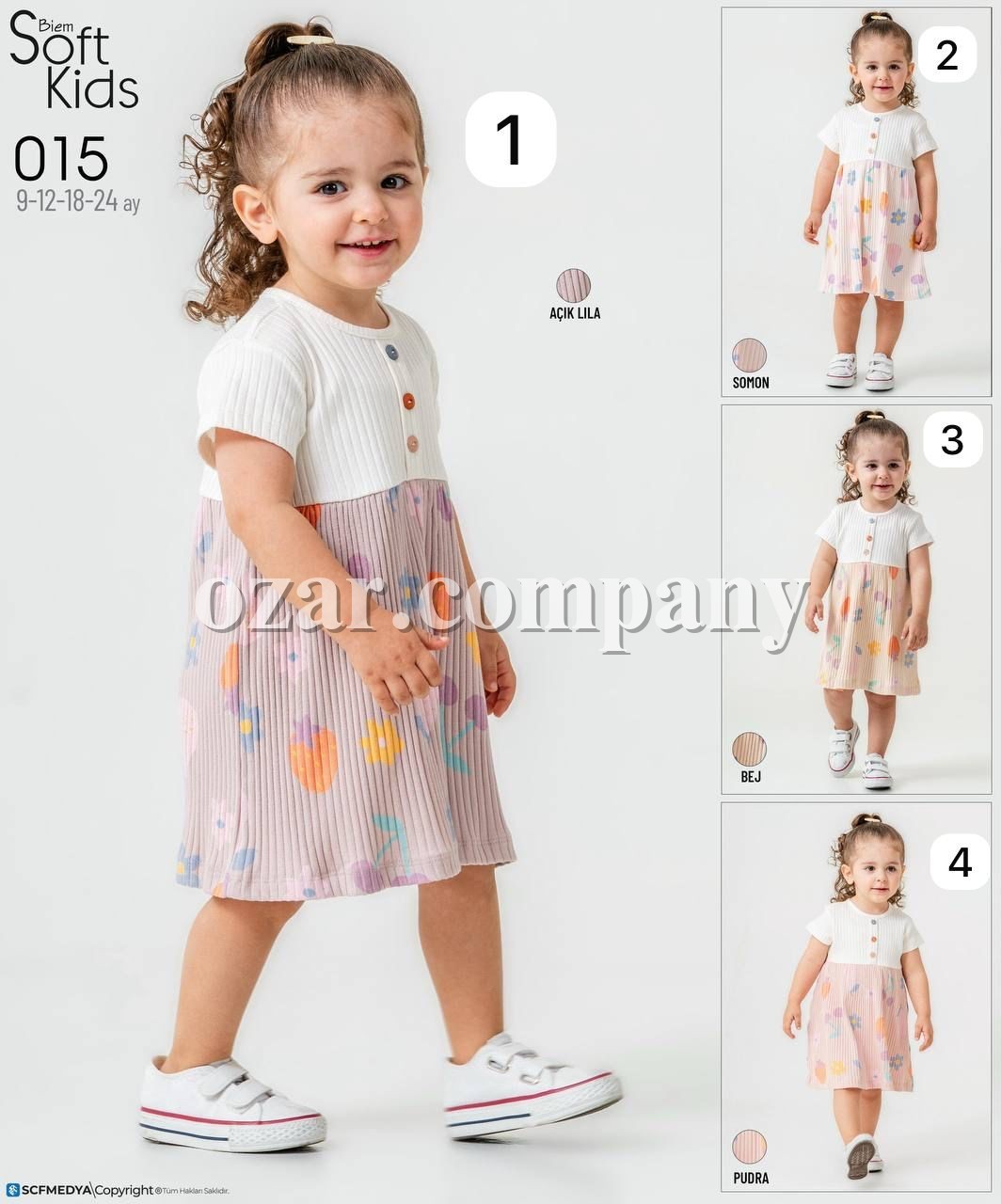 Платье Для Девочки Smile Kids (9-12-18-24мес.) 