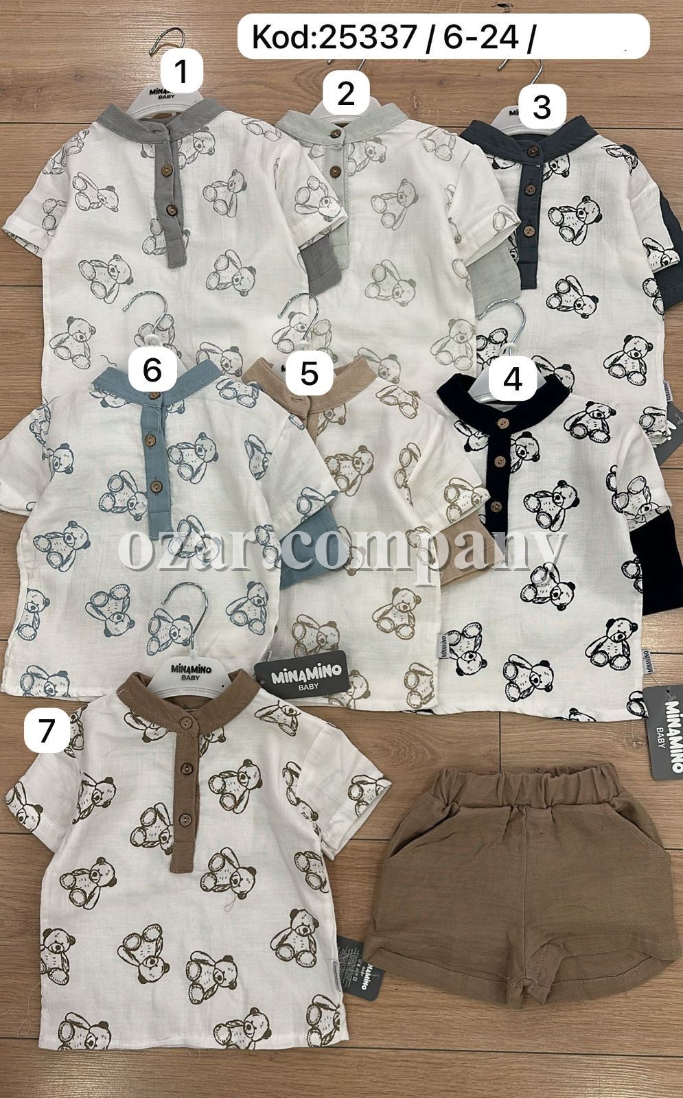 Костюм Для Мальчика Minamino (6-12-18-24мес.) 