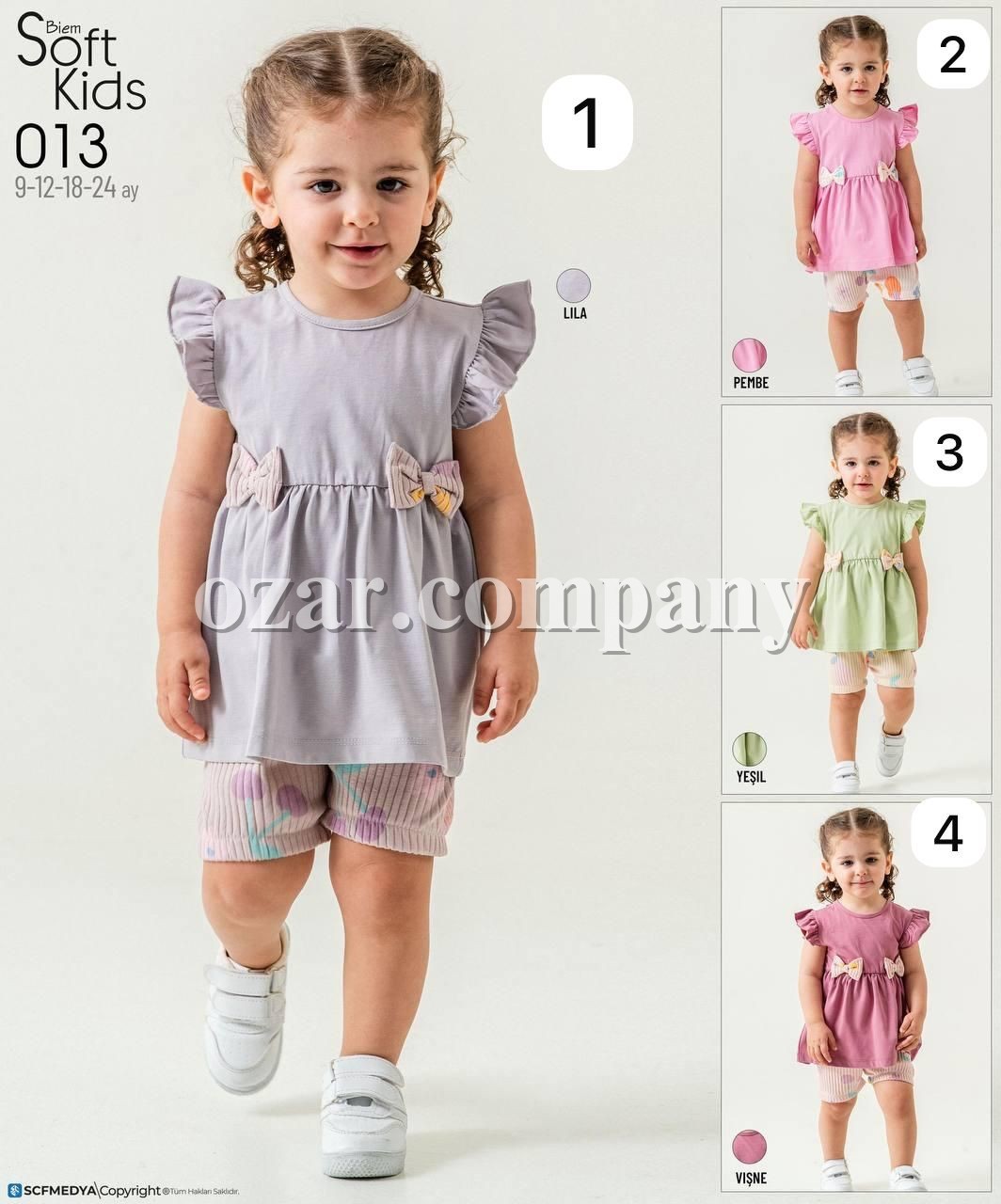 Костюм Для Девочки Smile Kids (9-12-18-24мес.) 