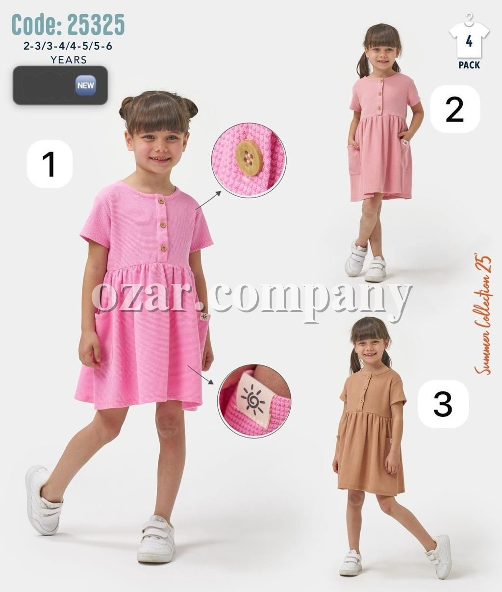 Платье Для Девочки Bupper-Minipodyum (2-3/3-4/4-5/5-6лет)