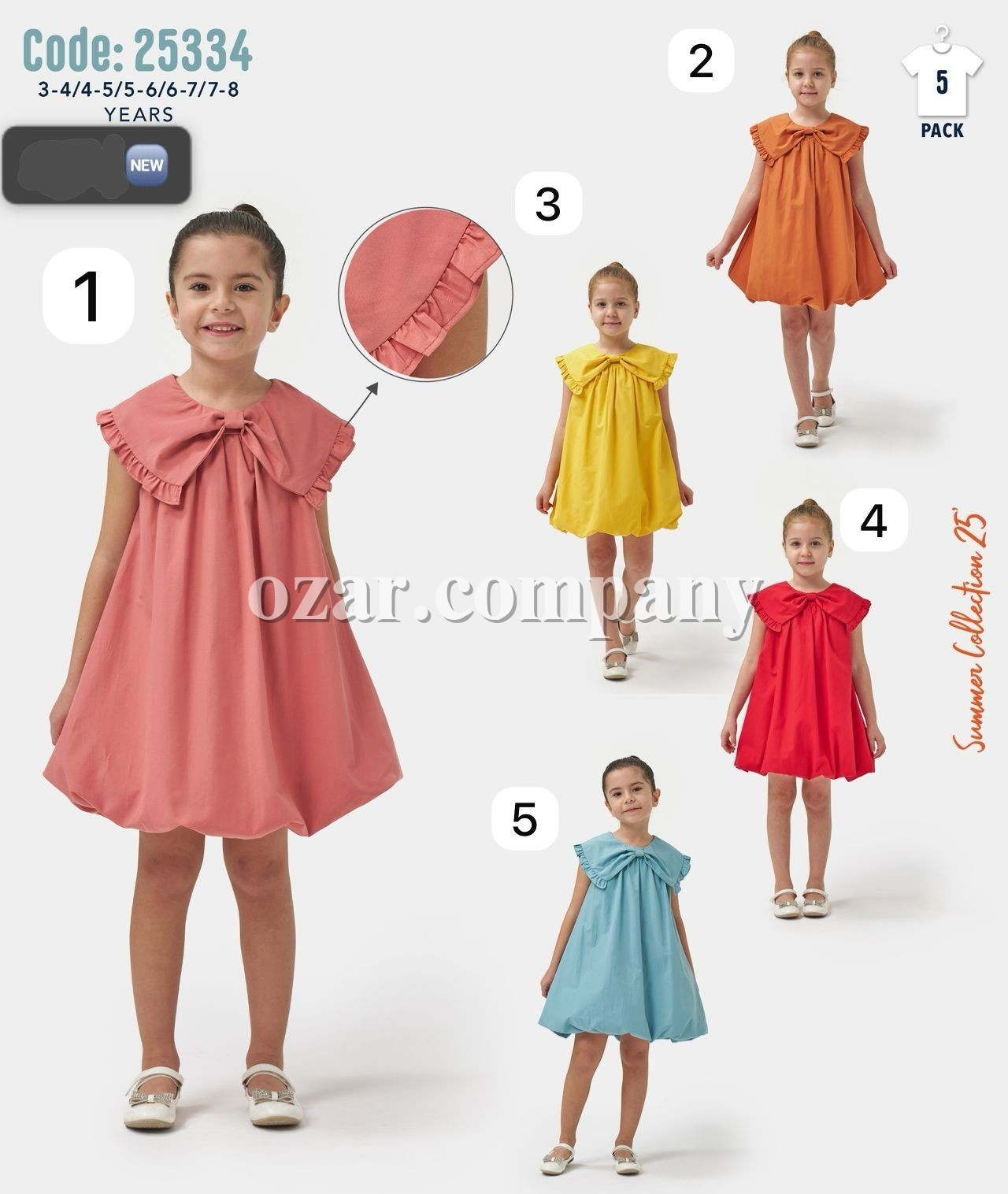 Платье Для Девочки Bupper-Minipodyum (3-4/4-5/5-6/6-7/7-8лет)