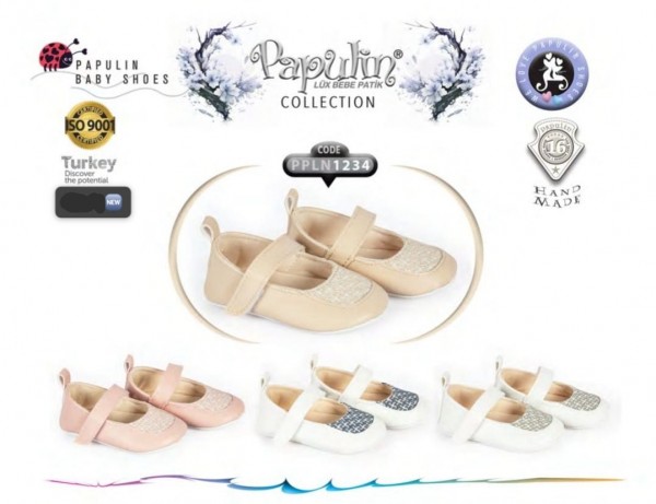 Пинетки Для Девочки Papulin (0-6мес)