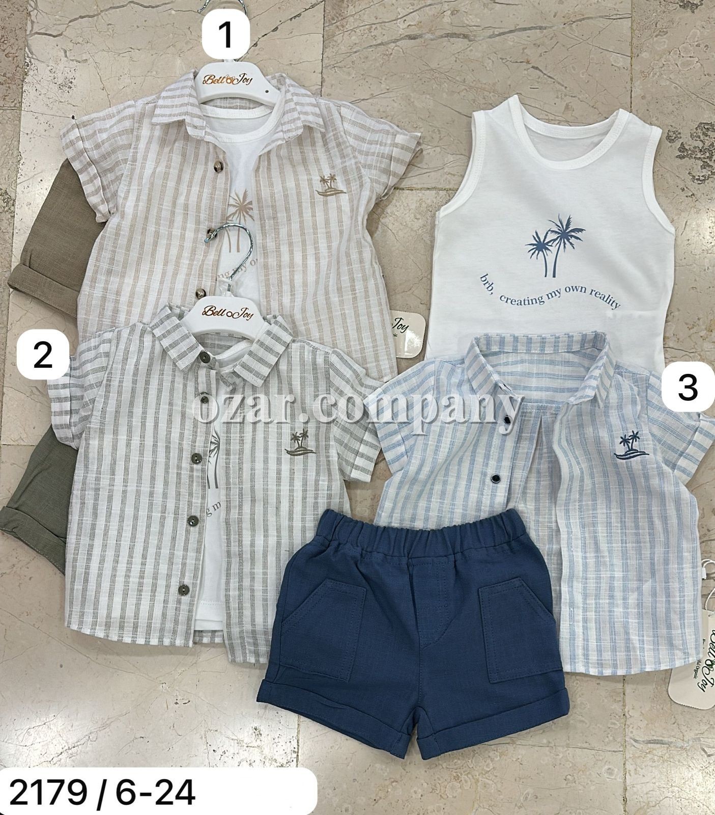 Костюм Тройка Для Мальчика Bello Joy (6-9/9-12/12-18/18-24мес.)