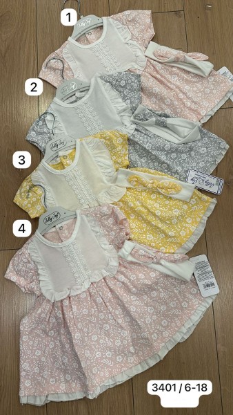 Платье Для Девочки Jolly Joy (6-9/9-12/12-18мес.)