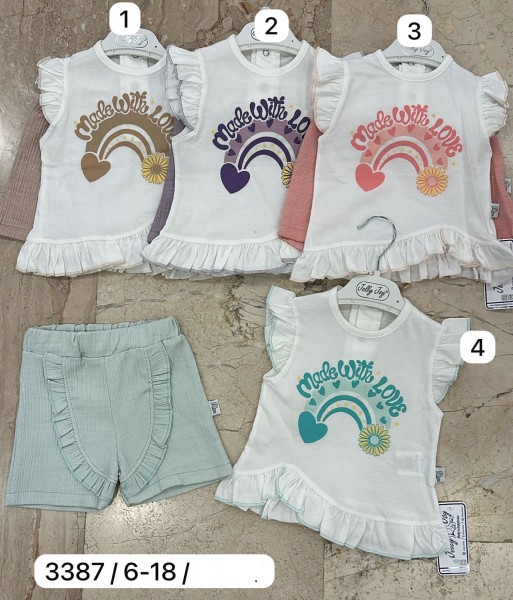 Костюм Для Девочки Jolly Joy (6-9/9-12/12-18мес.)
