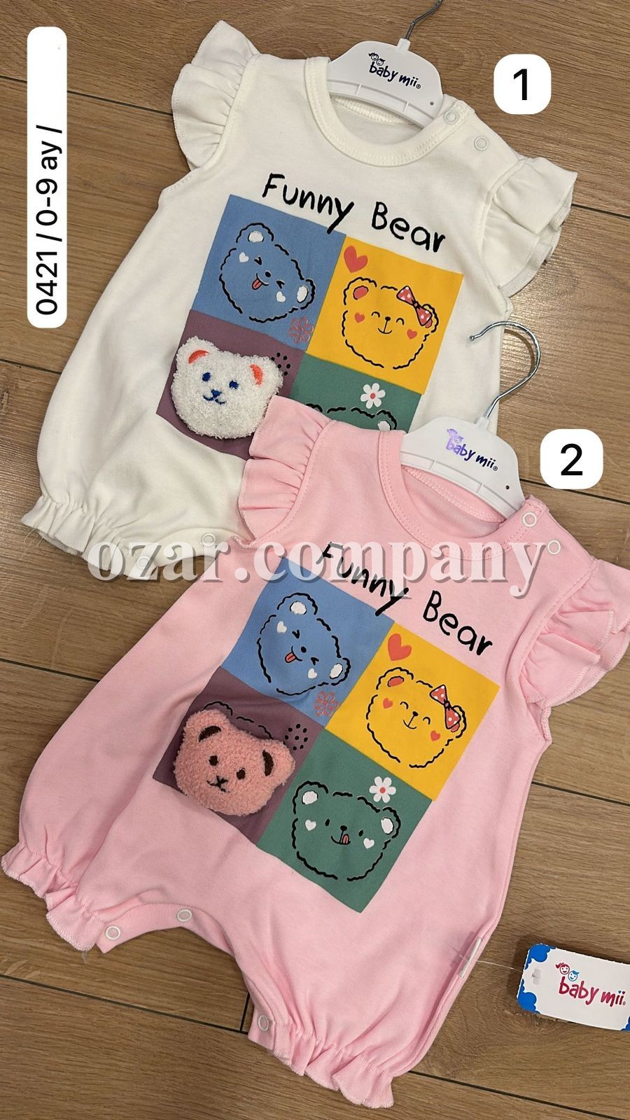 Песочник Для Девочки Baby Mii (0-3-6-9мес.)