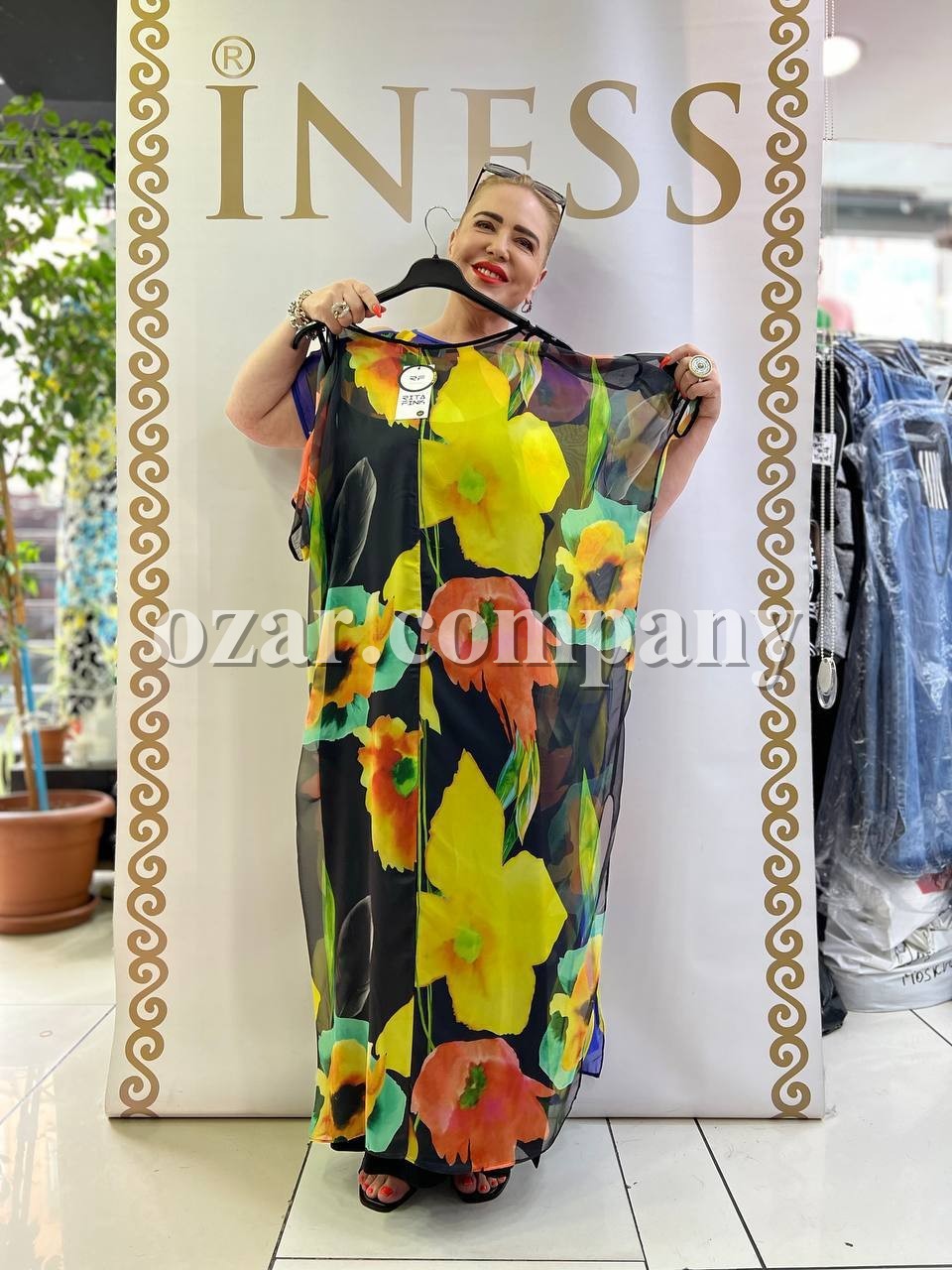 Женское Платье Iness (Большие размеры)