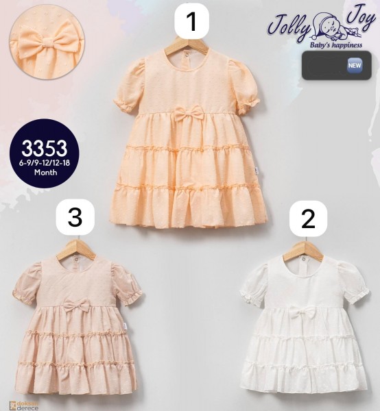 Платье Для Девочки Jolly Joy (6-9/9-12/12-18мес.)