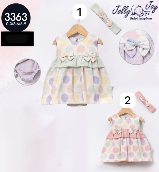 Платье Для Девочки Jolly Joy (0-3/3-6/6-9мес.)