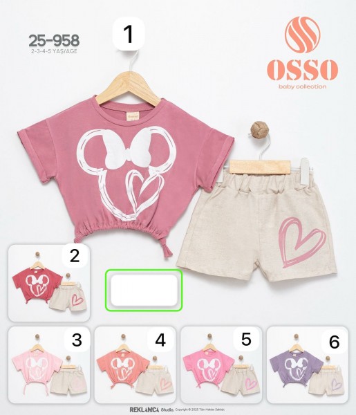 Костюм Для Девочки OSSO (2-3-4-5лет)
