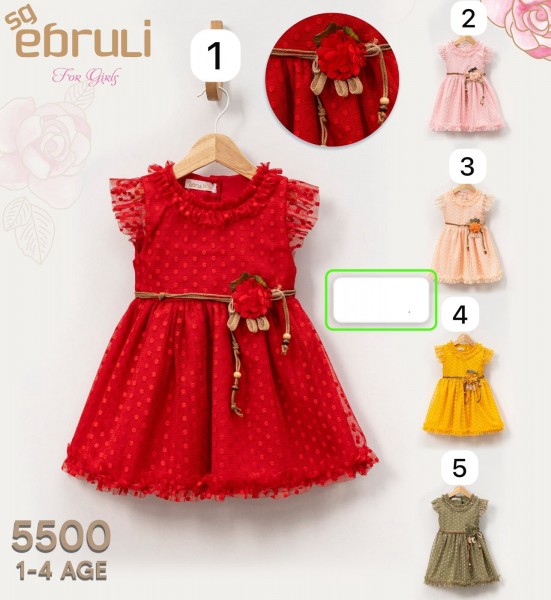 Платье Для Девочки Ebruli (1-2-3-4лет)