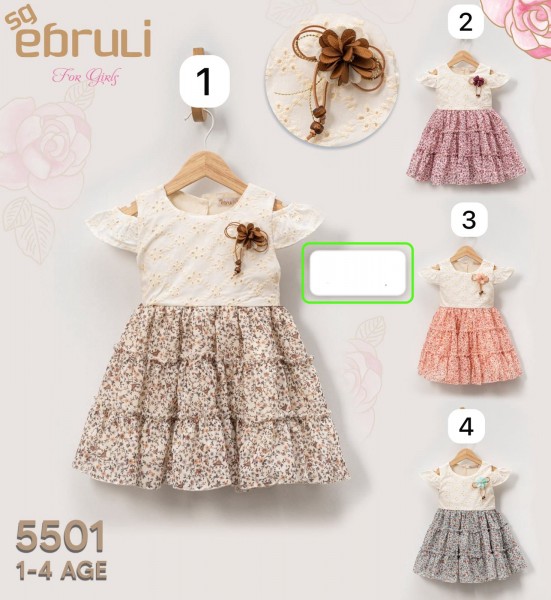 Платье Для Девочки Ebruli (1-2-3-4лет)