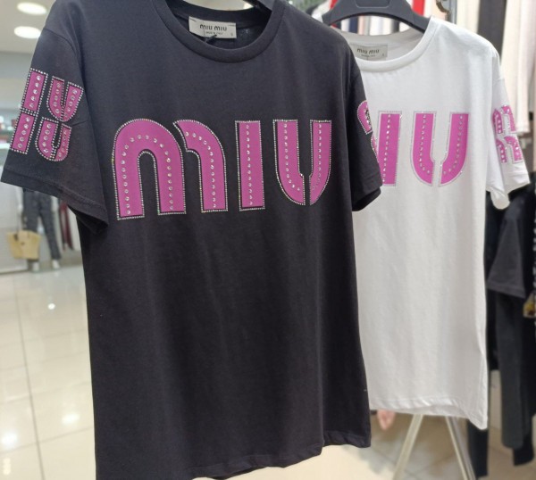 Женская Футболка Miu Miu