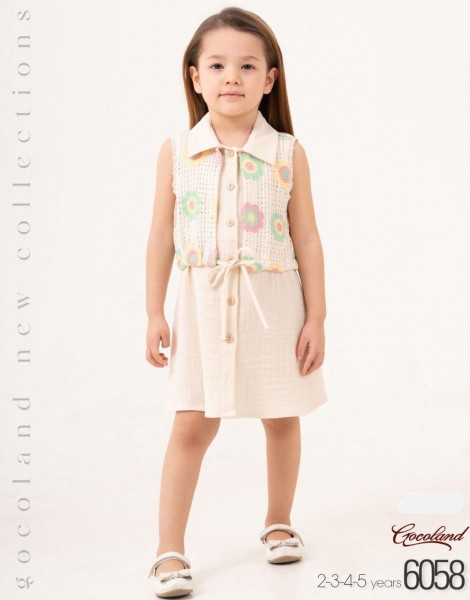 Платье Для Девочки Cocoland (2-3-4-5лет)
