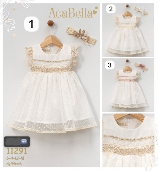 Платье Для Девочки Aca Bella (6-9-12-18мес.) 