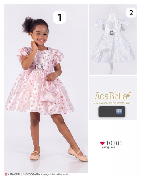 Нарядное Платье Для Девочки Aca Bella (3-4-5-6лет) 