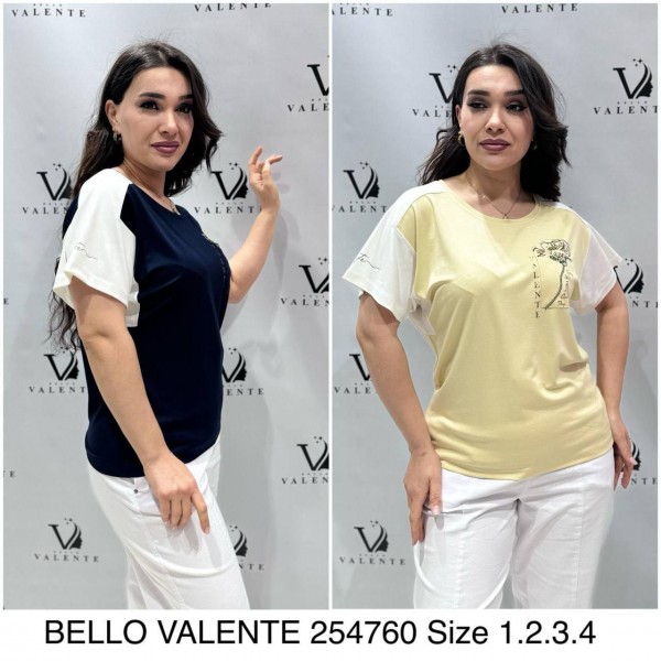 Женская Футболка Bello Valente (Большие размеры) 