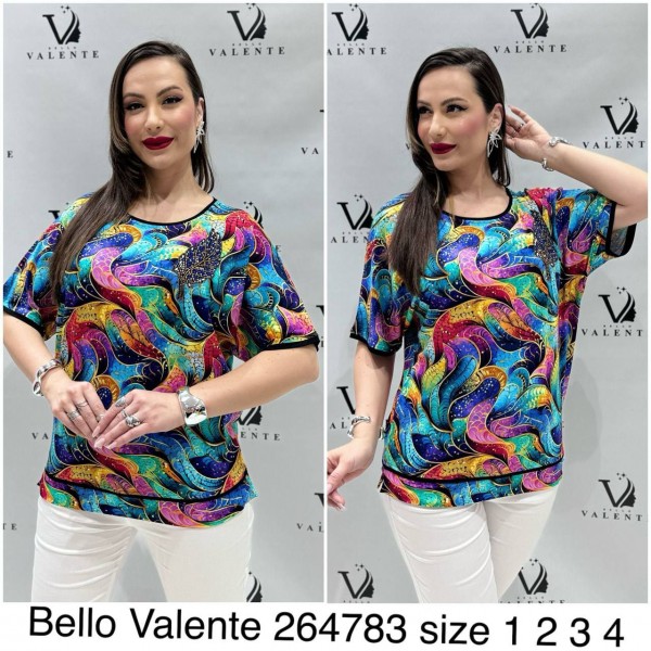 Женская Футболка Bello Valente (Большие размеры) 
