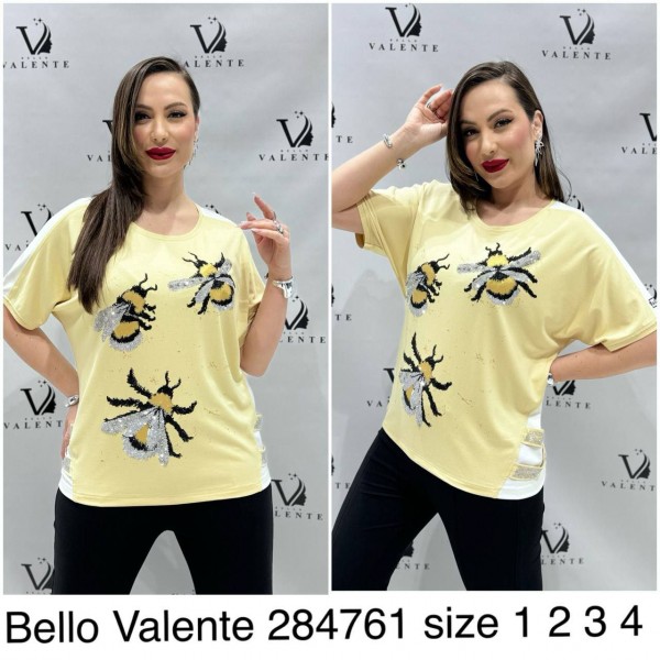 Женская Футболка Bello Valente (Большие размеры) 