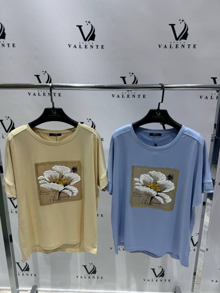 Женская Футболка Bello Valente (Большие размеры) 