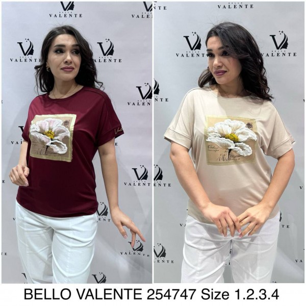 Женская Футболка Bello Valente (Большие размеры) 