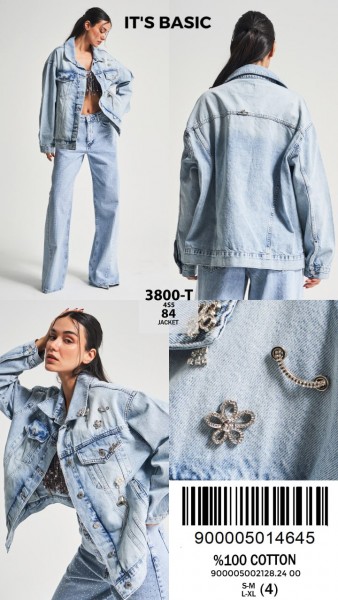 Женский Джинсовый Пиджак ITS Basic 