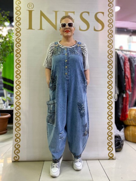 Женский Комбинезон Iness (Большие размеры)