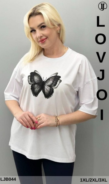 Женская Футболка Lov Joi (Большие размеры)