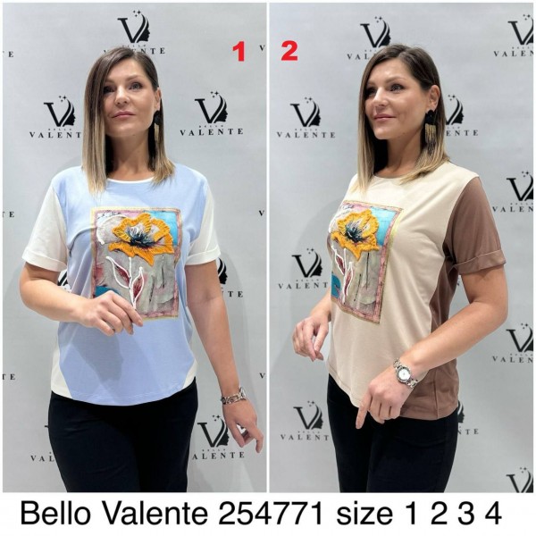 Женская Футболка Bello Valente (Большие размеры) 