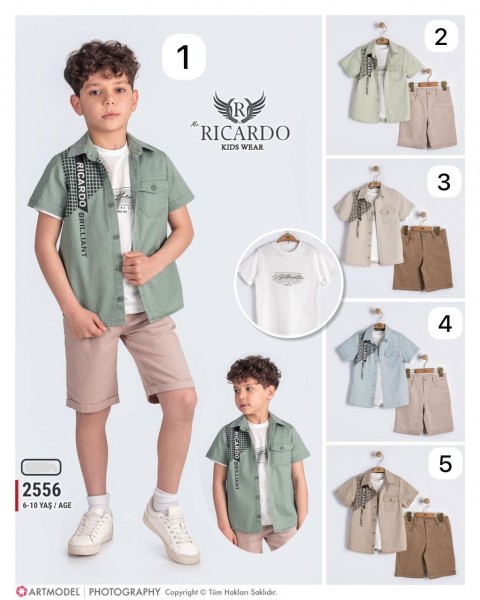 Костюм Тройка Для Мальчика Ricardo (6-7-8-9-10лет)