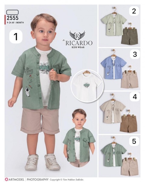 Костюм Тройка Для Мальчика Ricardo (9-12-18-24мес.) 