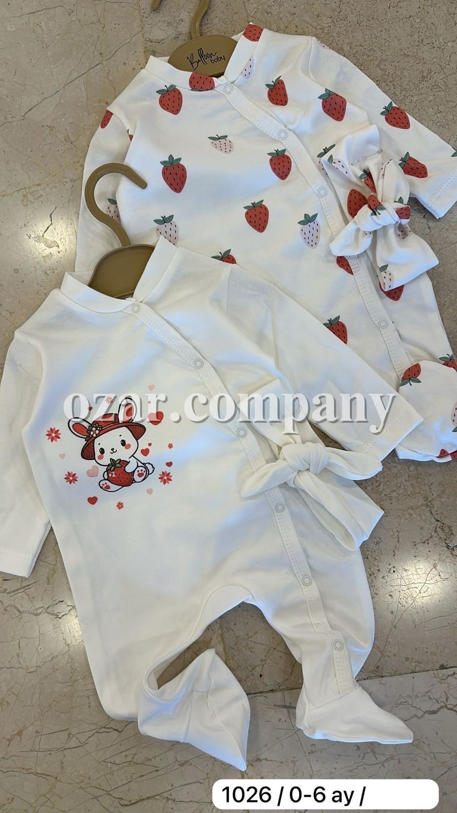 Комплект Человечков Для Девочки Ballon Baby (0-3/3-6мес.)