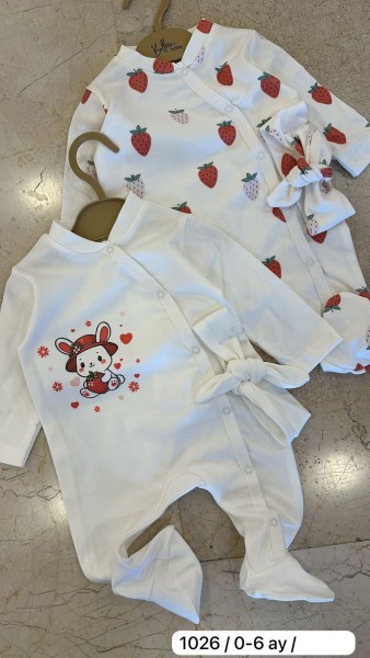 Комплект Человечков Для Девочки Ballon Baby (0-3/3-6мес.)