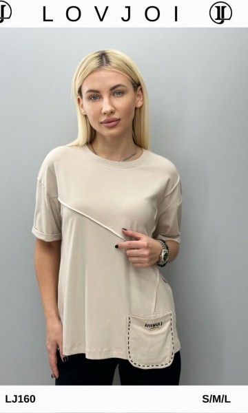 Женская Футболка Lov Joi