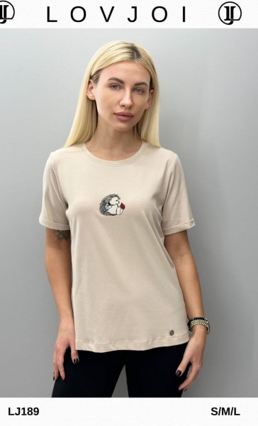 Женская Футболка Lov Joi