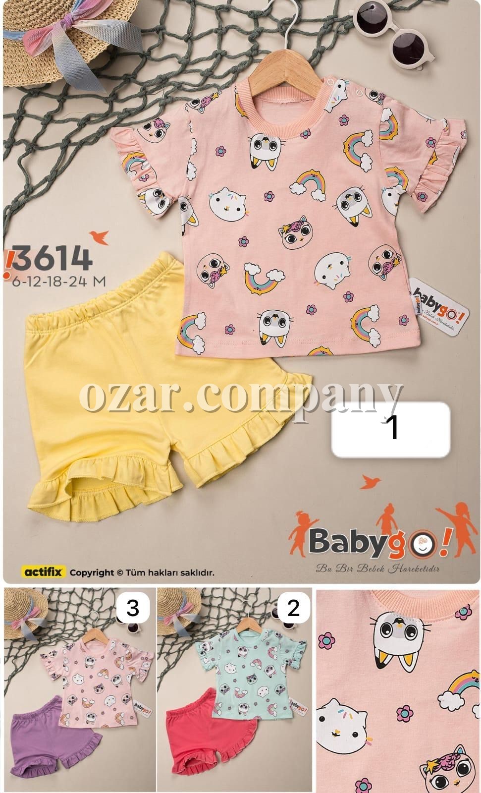 Костюм Для Девочки Babygo (6-9/9-12/12-18/18-24мес.)