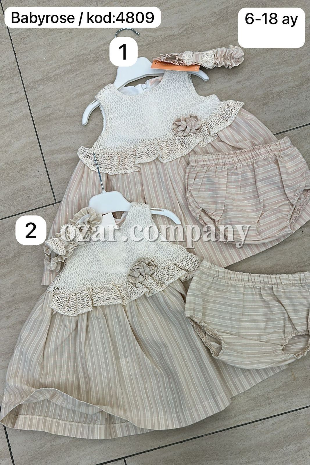 Платье Для Девочки Baby Rose (6-9-12-18мес)